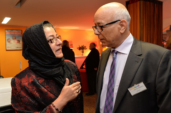 Hamideh Mohagheghi und Ali Faridi. Foto: Jens Schulze